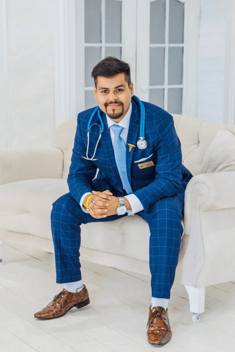 Dr. Akshaya Sharma portrait